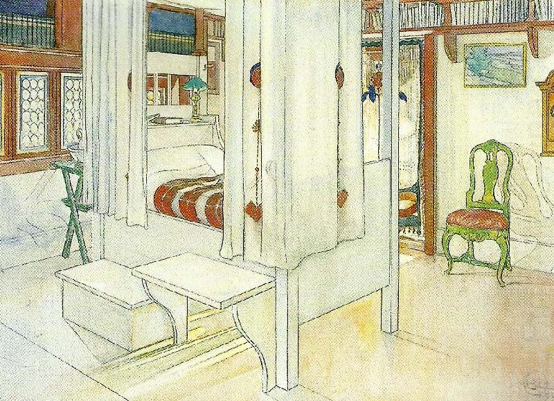 mitt sovrum, Carl Larsson